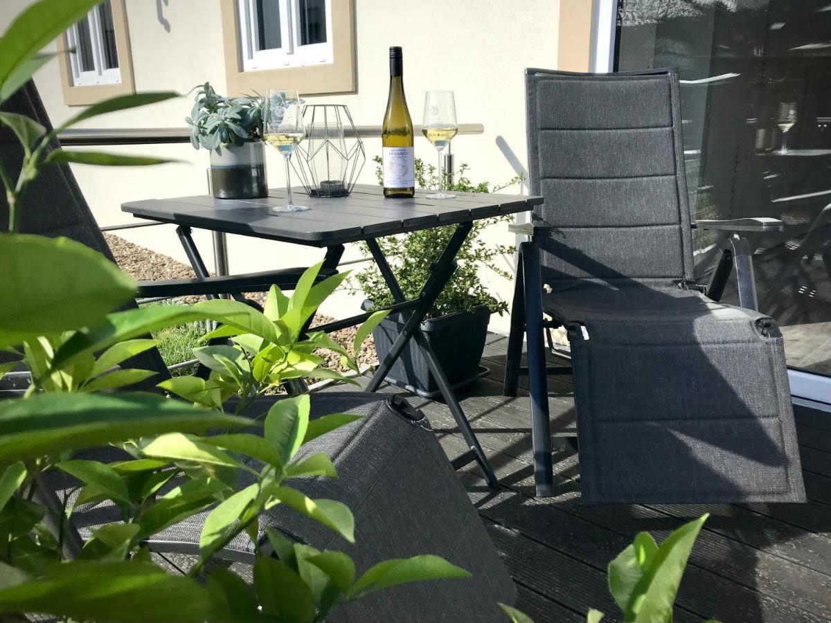 Weinlofts An Der Mosel Mit E10 Ladestation Apartment Köwerich Exterior foto